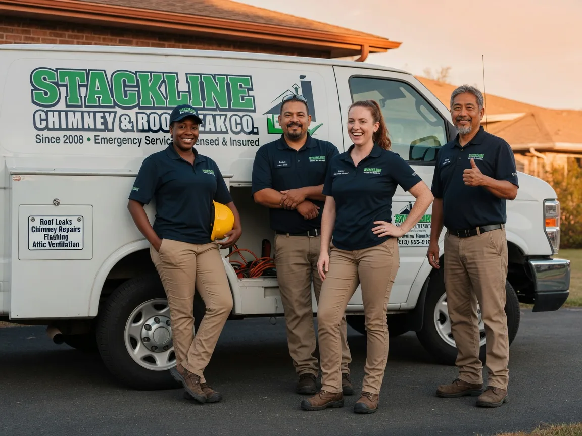 Chimney flashing repair company in Morganton, NC